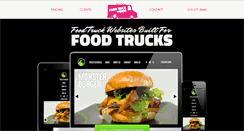 Desktop Screenshot of foodtruckwebsite.com